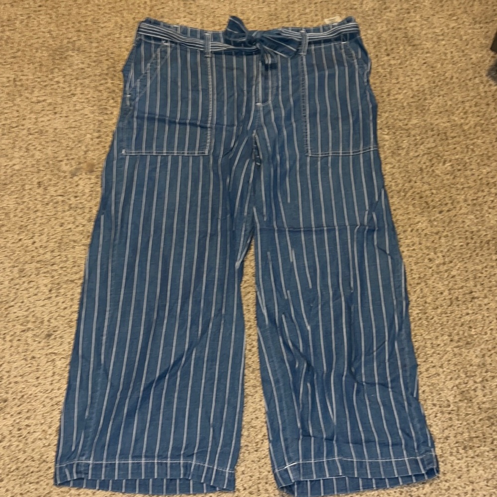 Seven7 jean tie-waist dress pants